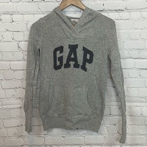 GAP gray hooded sweater
